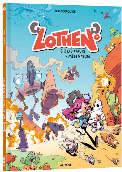 Lothen – Tome 2 : Sur les traces de Mère Nature – BD Auzou