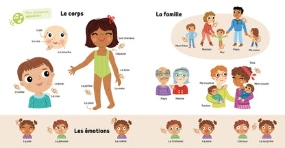 Mes 500 premiers mots sonores #500 pistes lues et 50 bruits