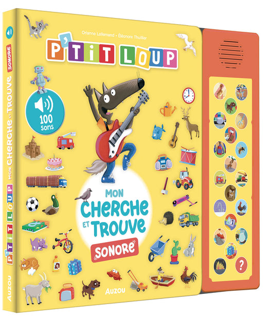 Mon cherche et trouve sonore #P'tit loup