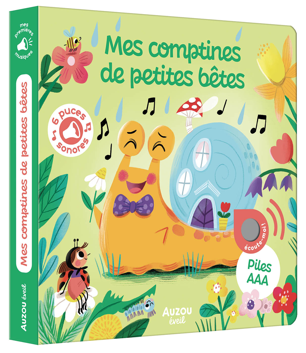 Mes premiers sonores - Les petites bêtes - Auzou