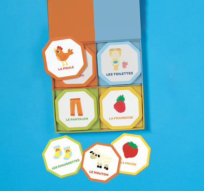 Mes 100 premiers mots – Coffret de cartes dès 12 mois – Auzou