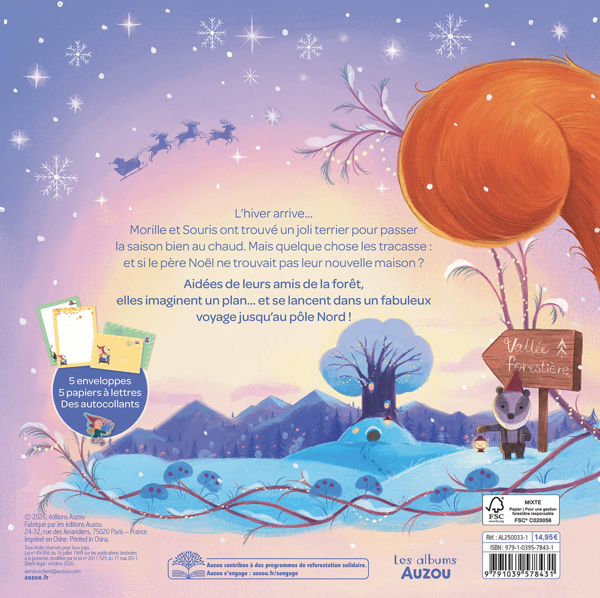 La lettre au Père Noël – Édition collector – Auzou