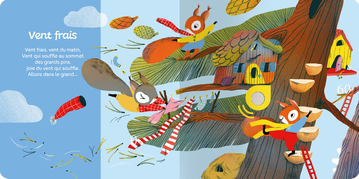 Mes premiers sonores - Mes comptines d'automne - Auzou