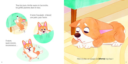 Archie – petit corgi, grand défi - livre Auzou