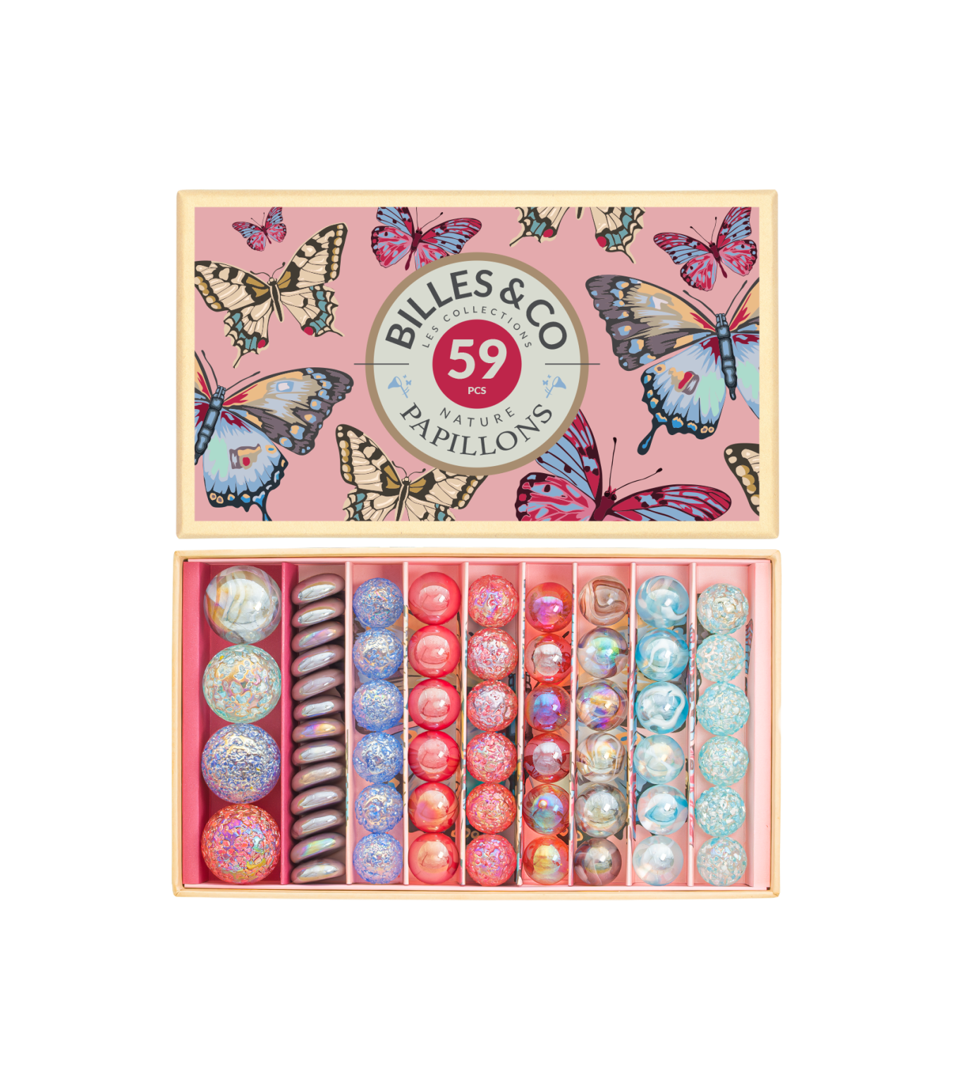Billes- Papillons - Billes & co