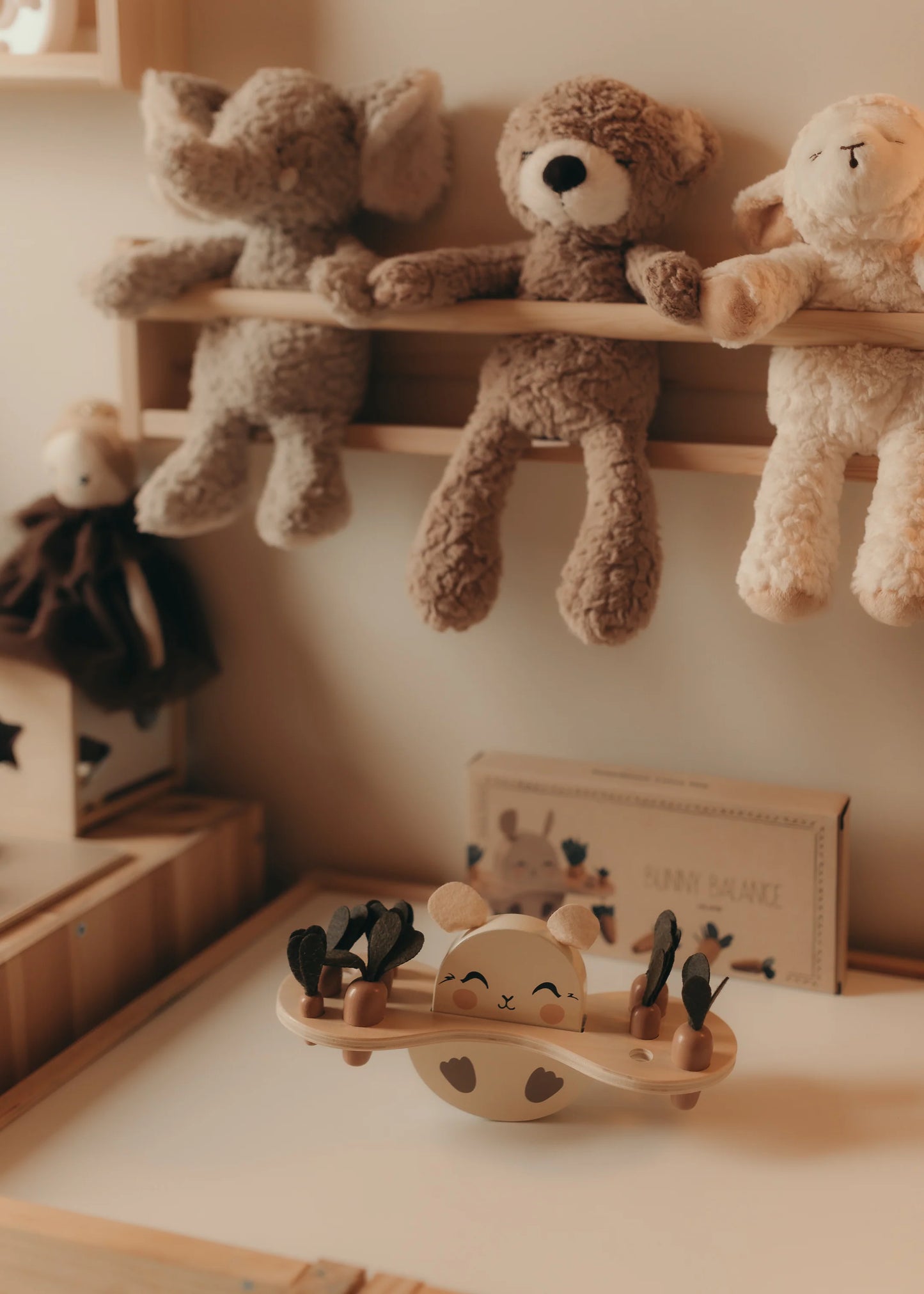 Balance lapin - Puzzle en bois - Mrs Ertha