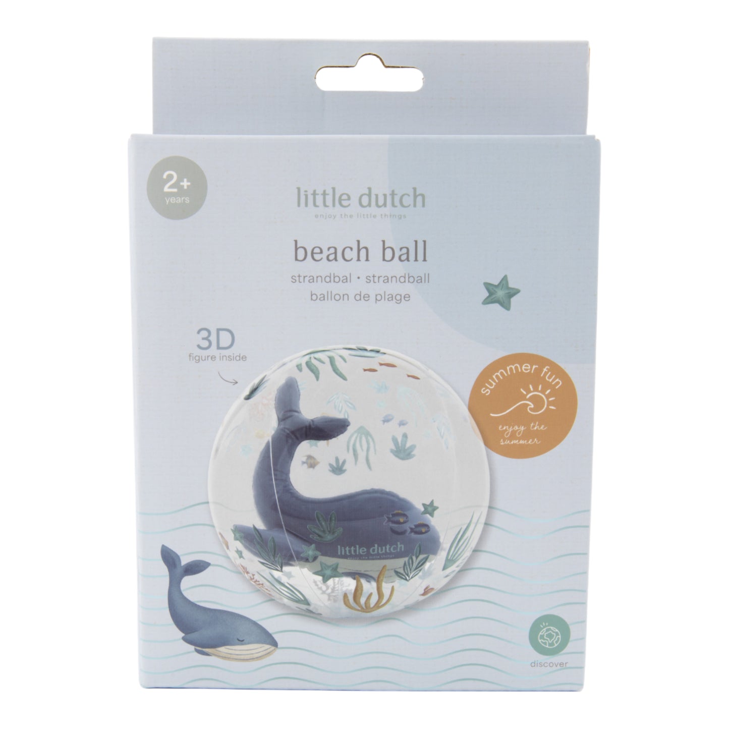 Ballon de plage 3D - Ocean World - Little dutch