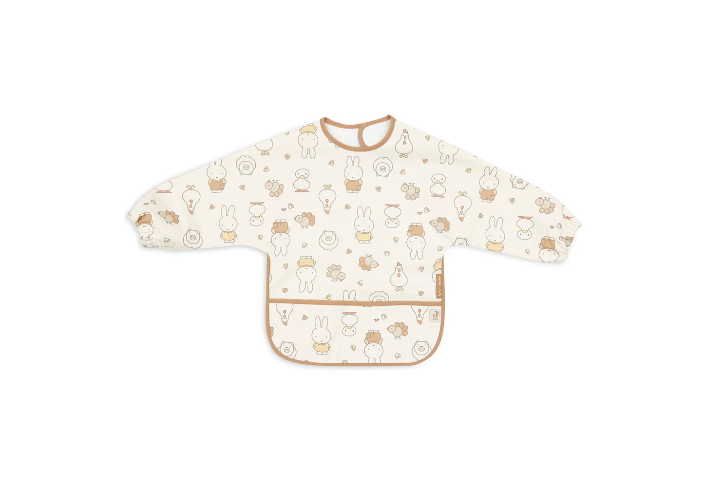 Bavoir à manche - Miffy Family Farm - Jollein