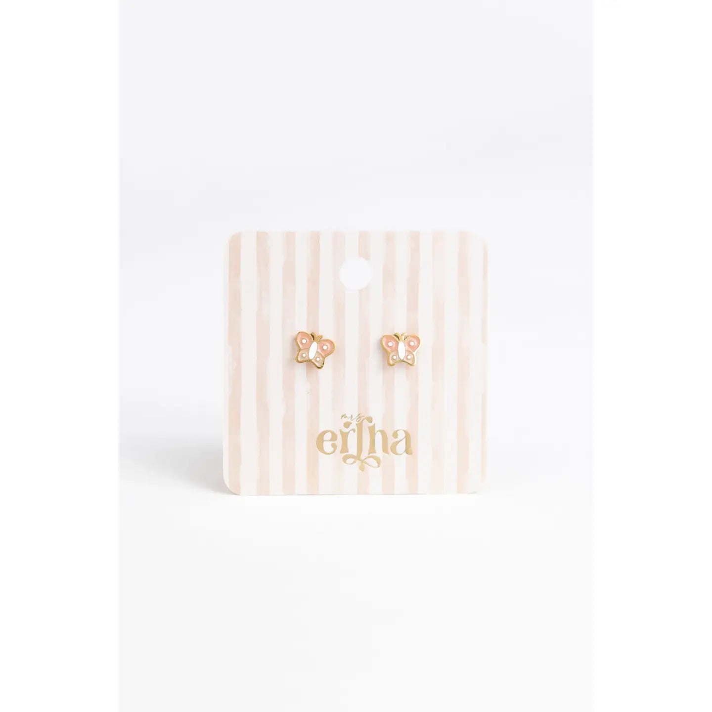 Boucles d'oreilles clous - Petit Papillon - Mrs Ertha