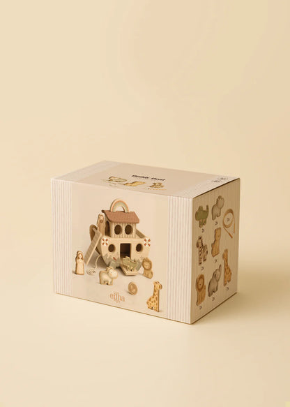 Arche de Noé - Animaux - En bois - Mrs Ertha