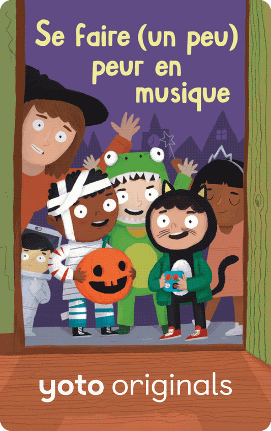 Carte Yoto #Se faire (un peu) peur en musique