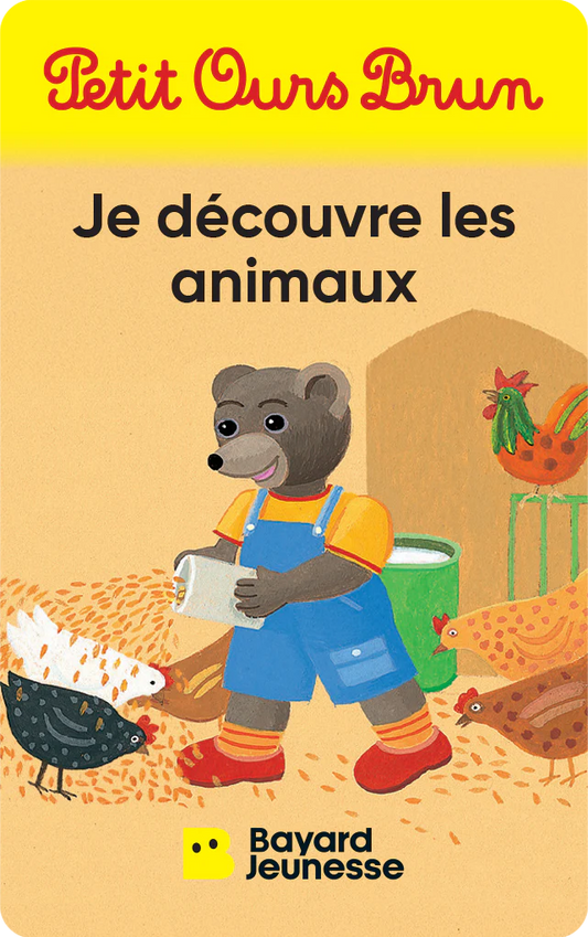 Carte Yoto #Petit Ours Brun Je découvre les animaux