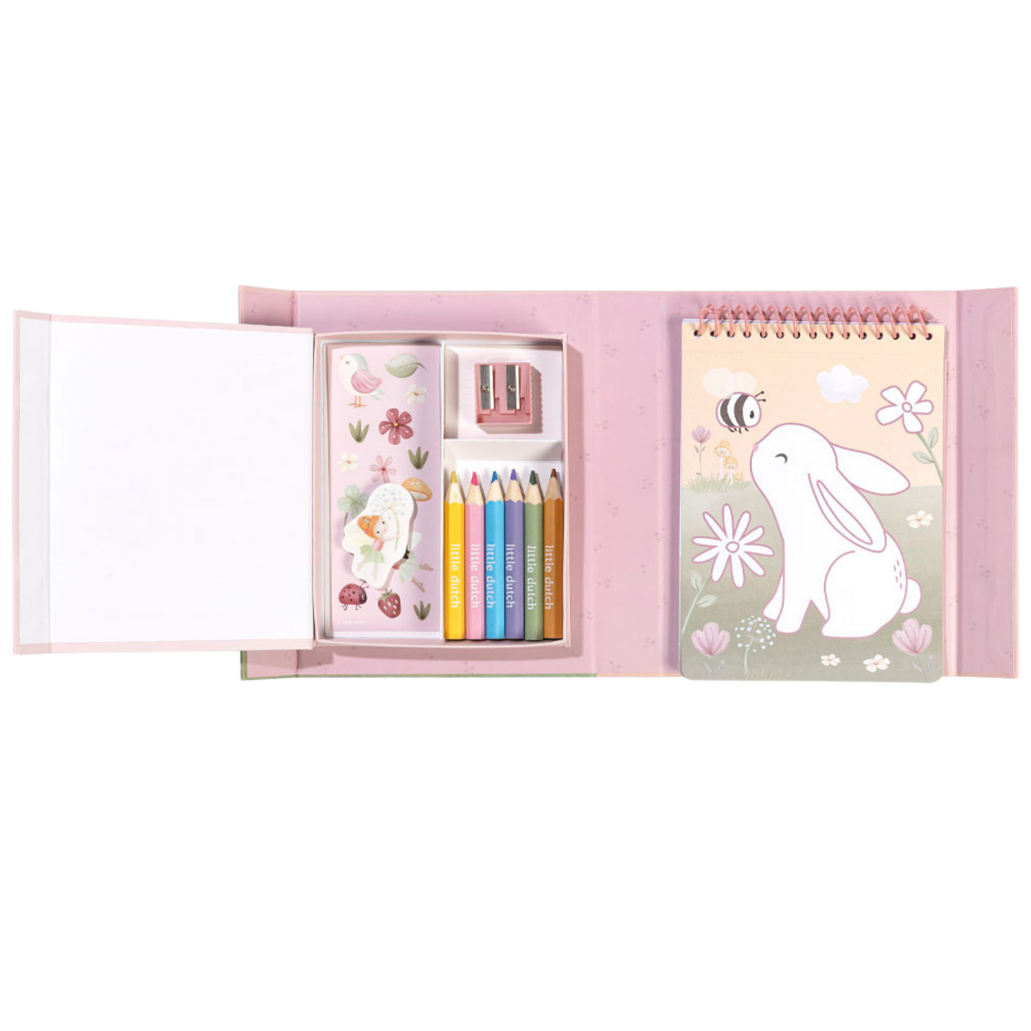 Cahier de coloriage Rosa - Fairy Garden - Little Dutch