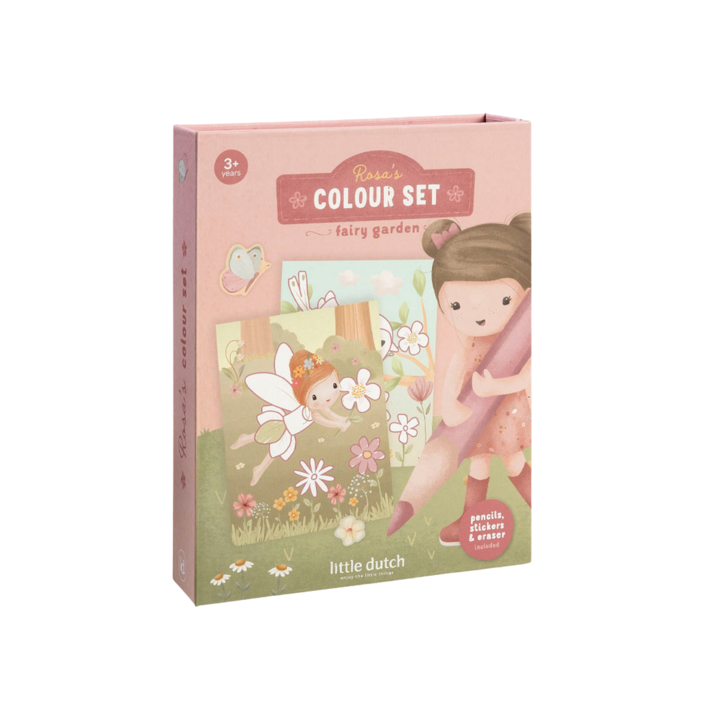 Cahier de coloriage Rosa - Fairy Garden - Little Dutch