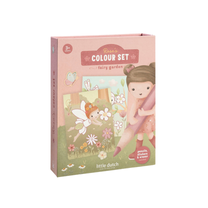 Cahier de coloriage Rosa - Fairy Garden - Little Dutch