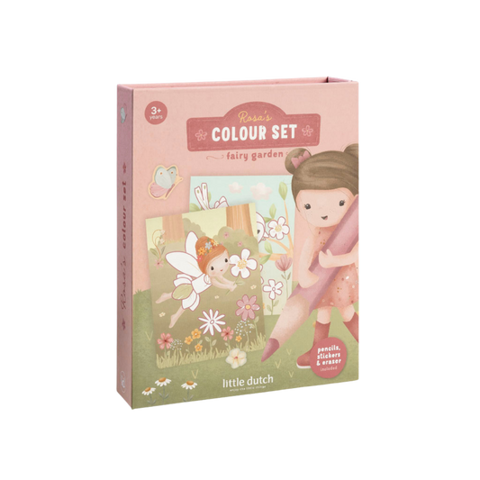 Cahier de coloriage Rosa - Fairy Garden - Little Dutch