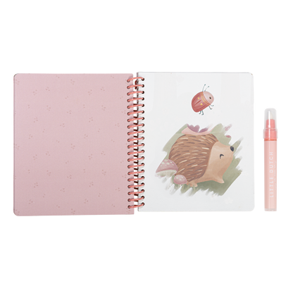 Cahier de coloriage à l'eau Rosa - Little Dutch