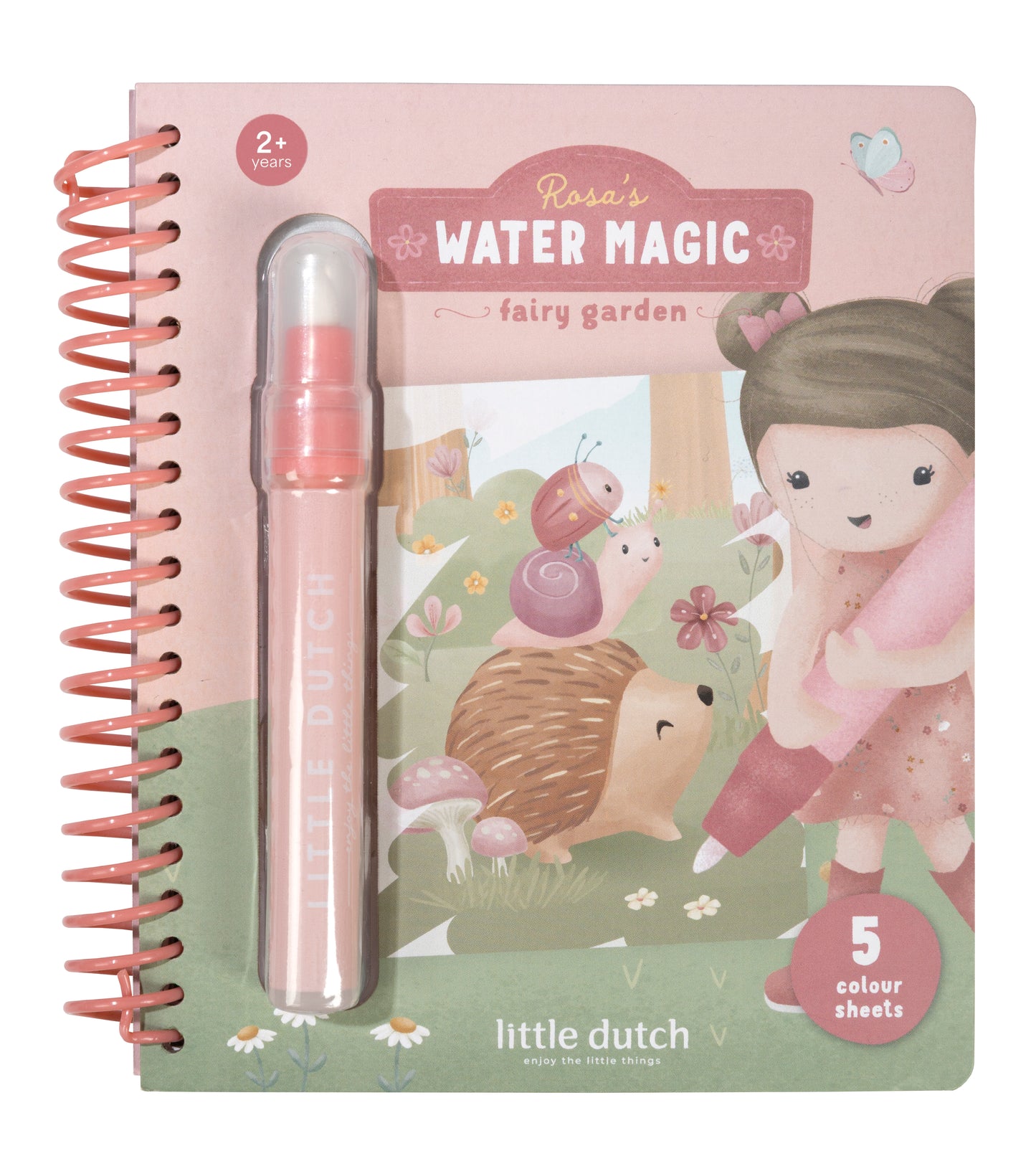 Cahier de coloriage à l'eau Rosa - Little Dutch