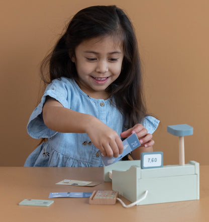 Caisse enregistreuse en bois - Little Dutch