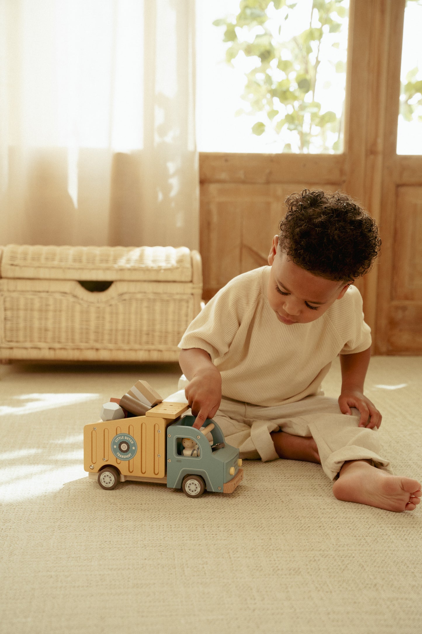 Camion-benne en bois - Little Dutch