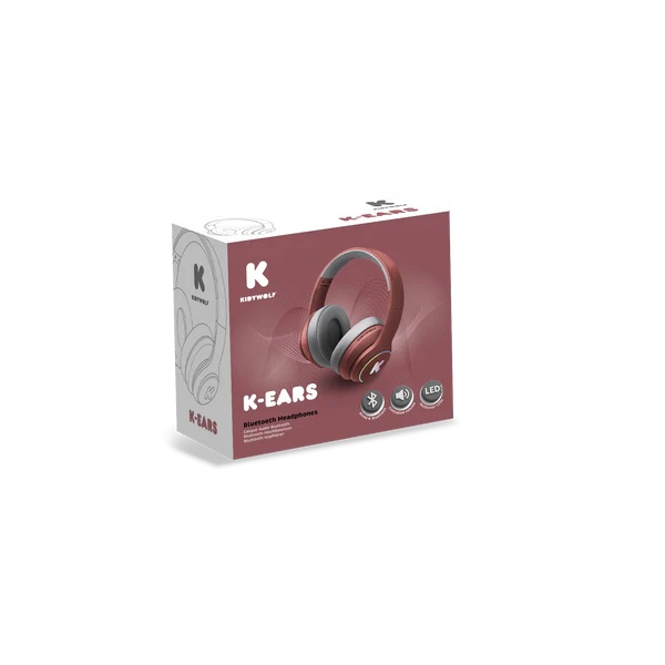 Casque audio - K-EARS Rouge  - Kidywolf