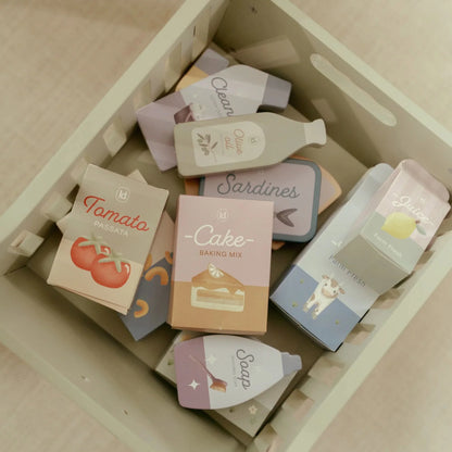 Chariot de courses en bois - Little Dutch