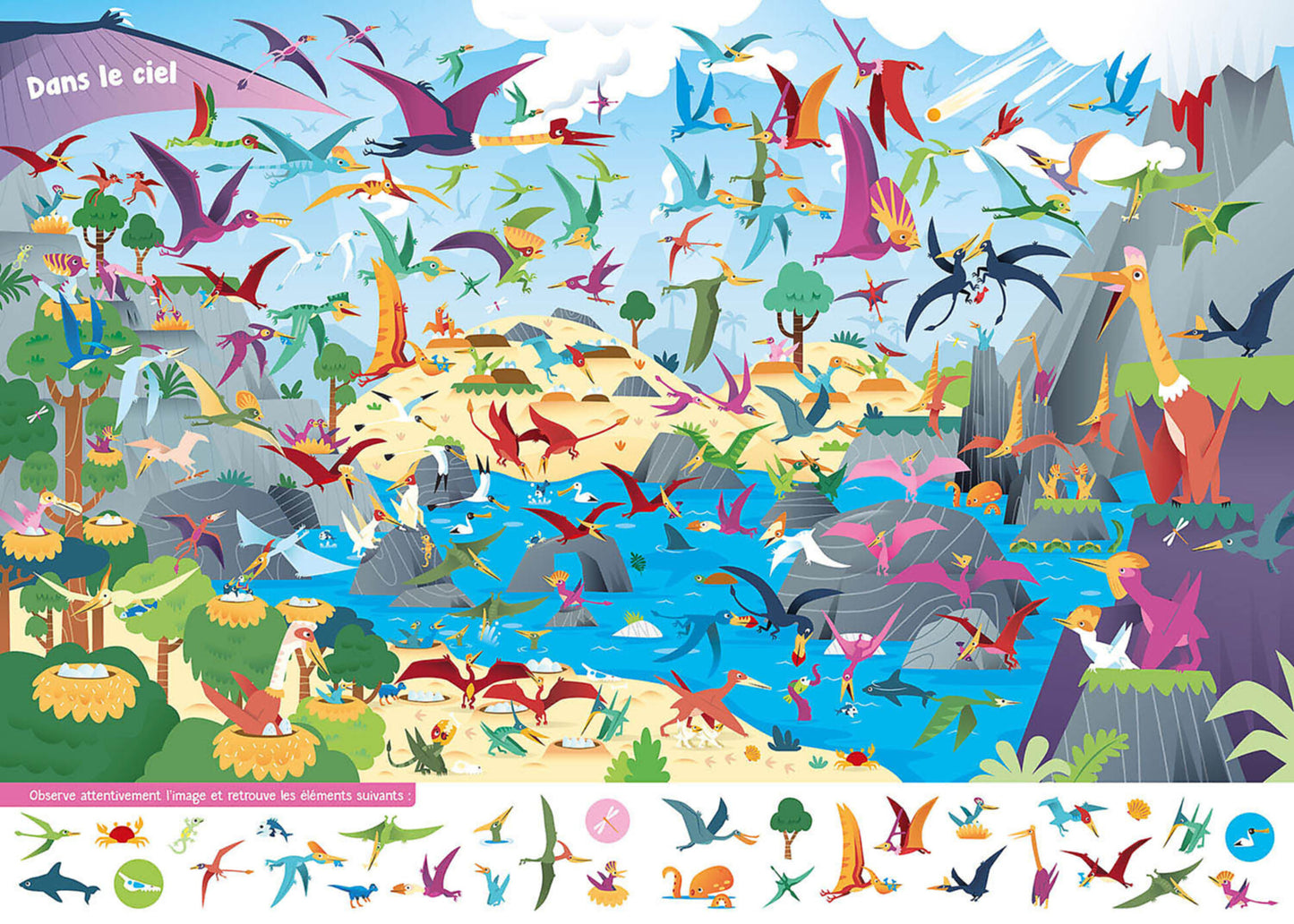Cherche et trouve - Dinosaures - Auzou