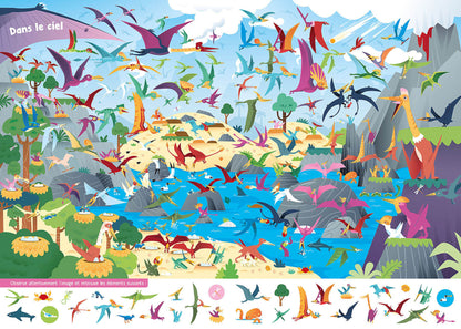 Cherche et trouve - Dinosaures - Auzou
