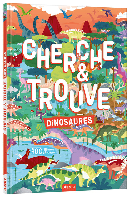 Cherche et trouve - Dinosaures - Auzou