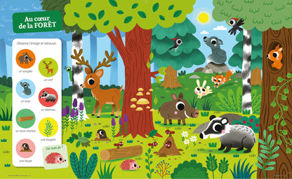 Cherche et trouve des tout-petits – Dans la forêt – Auzou