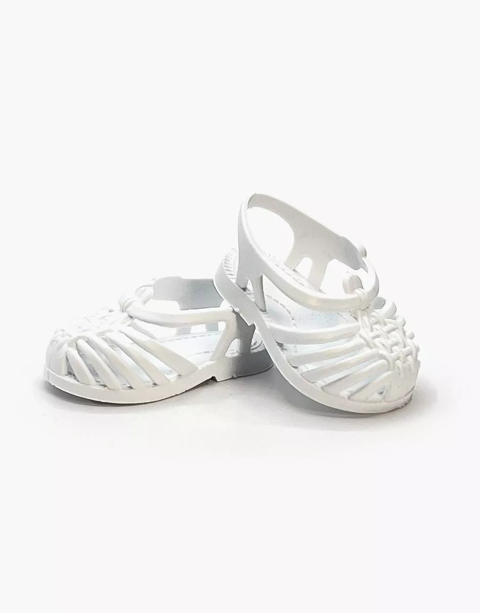 Sandales de plage “Sun” pour poupée Gordis blanc - Minikane