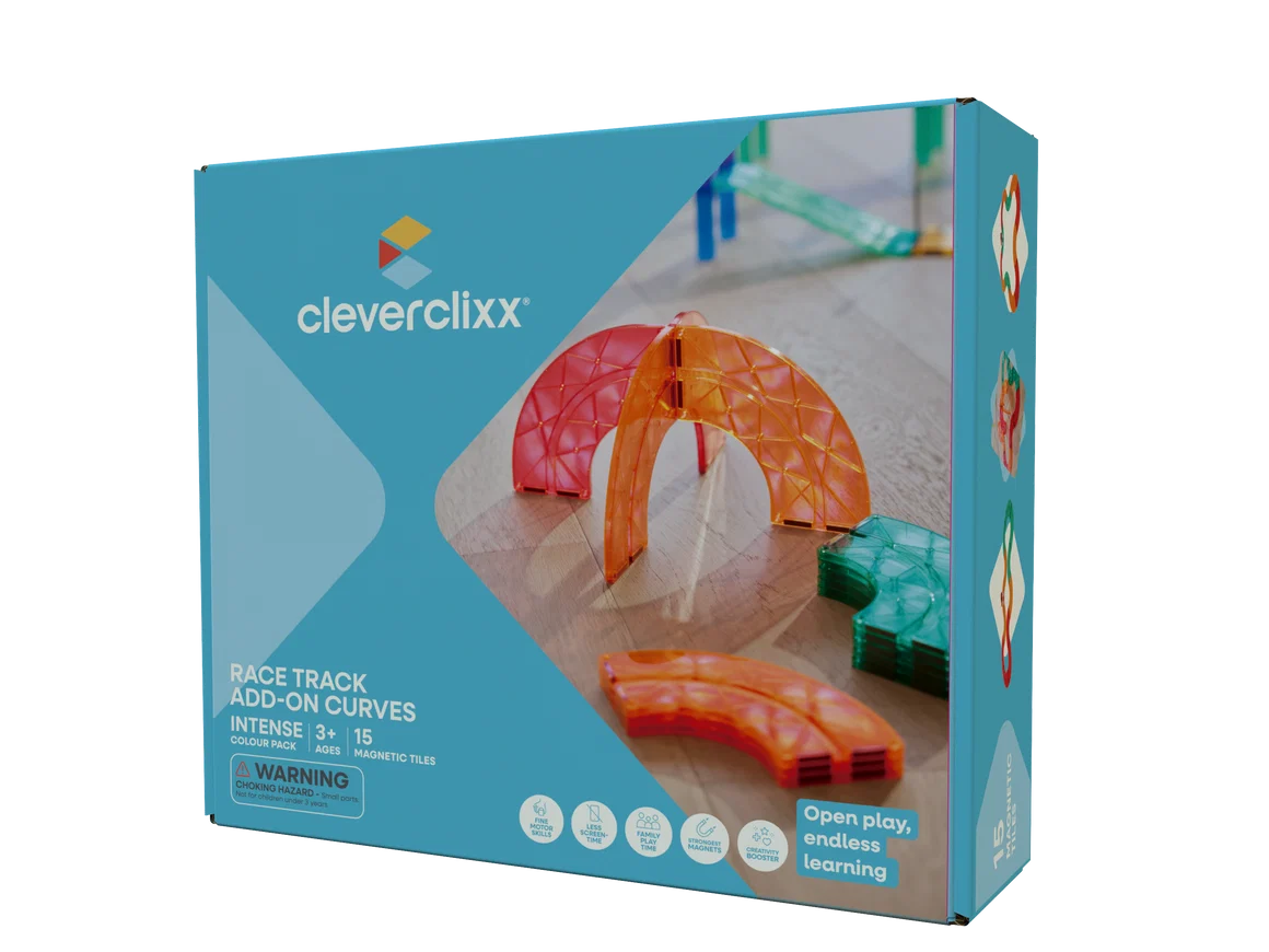 Extension Courbes Circuit Intense 15 Pièces - Cleverclixx