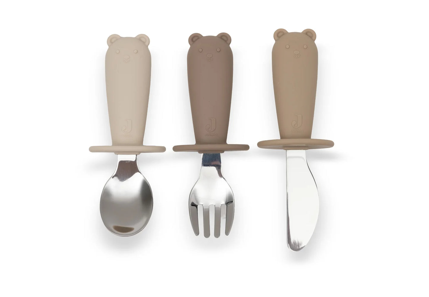 Couverts en Silicone Natural Shades - Jollein