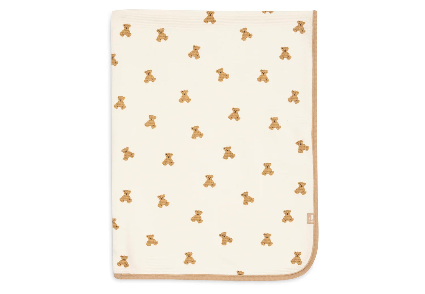 Couverture - Little Waffle - Mini Teddy Bear - Jollein