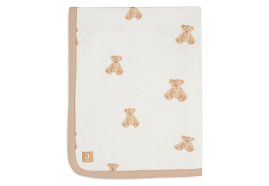 Couverture Berceau Jersey 75x100cm #Teddy bear