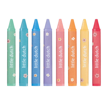 Crayon de cire - Rosa - Little dutch