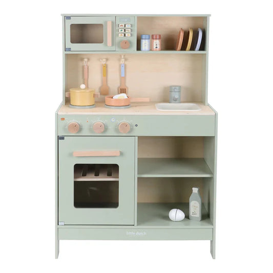 Cuisine en bois #Vert