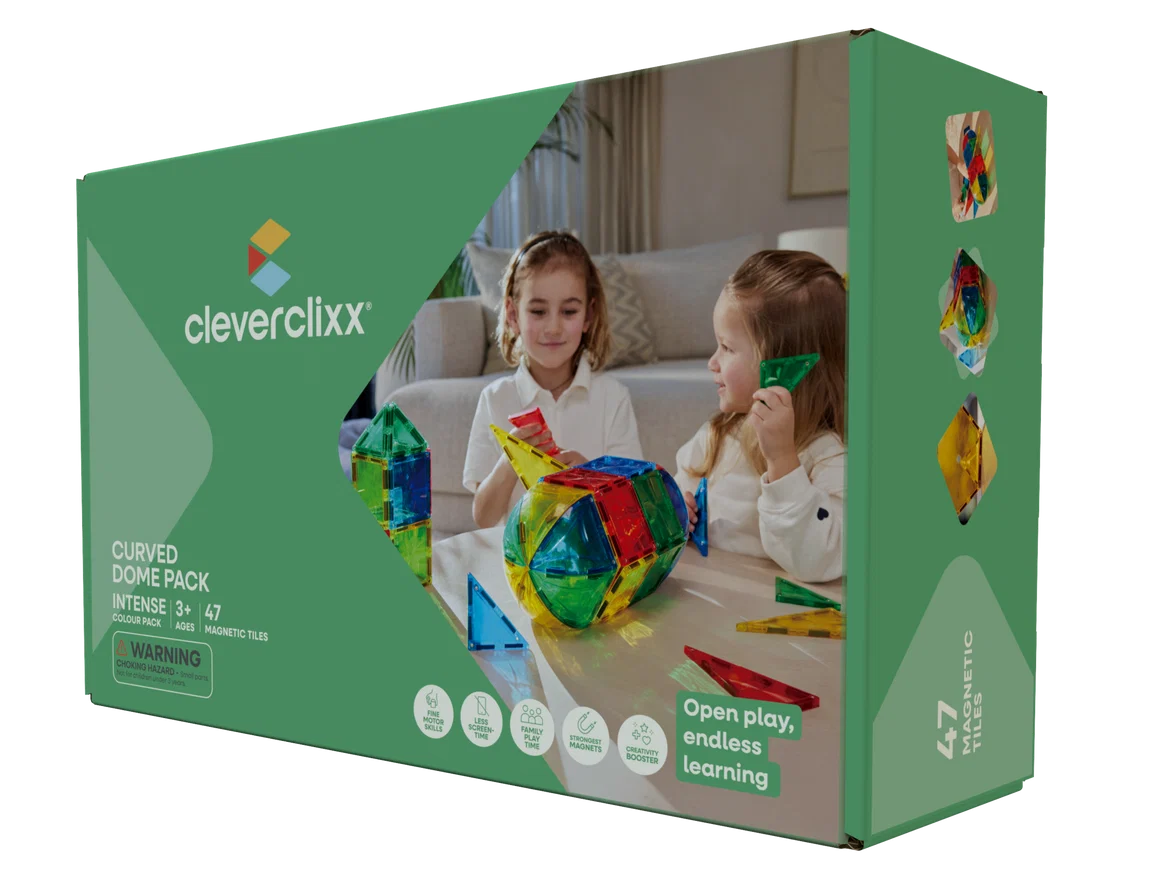 Curved Dome Pack Intense 47 Pièces - Cleverclixx