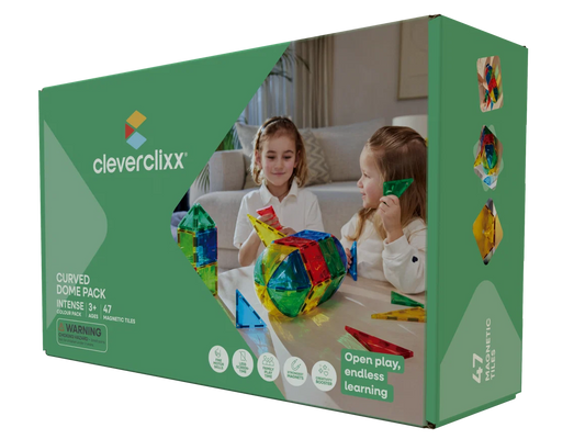 Curved Dome Pack Intense 47 Pièces - Cleverclixx