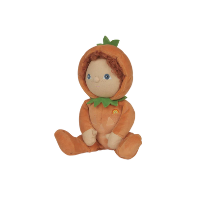 Dinky Dinkum Doll  #Jack O'Lantern  Orange