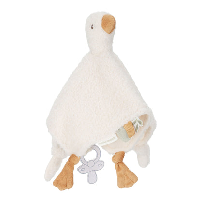 Doudou carré Oie |Newborn | Little Dutch