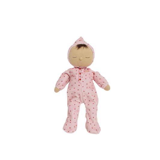 Dozy Dinkums Pip Strawberry – Poupée souple 32 cm – Olli Ella