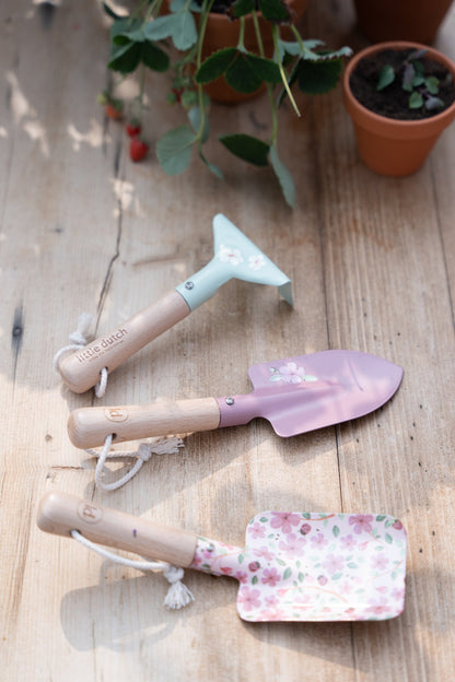 Ensemble de 3 outils jardinage enfant - Fairy Garden