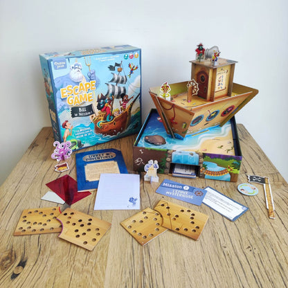Escape game Bill le terrible! - Jeu de société Auzou