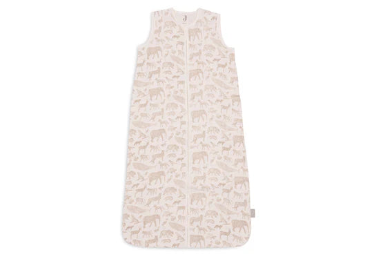 Gigoteuse Gaze de Coton 90cm Animals Nougat - Jollein TOG 0.5