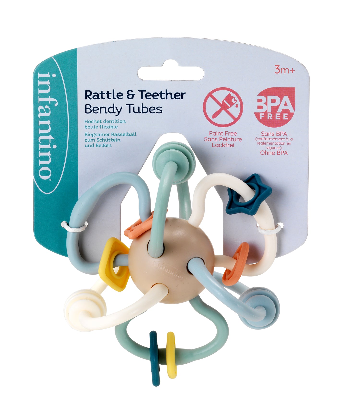 Hochet Fils - Pastel - Infantino