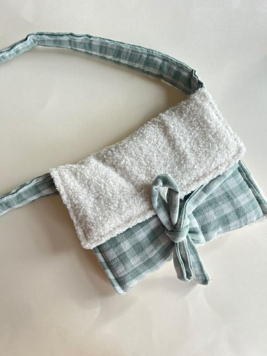 Petit sac #moumoute vert