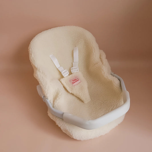 Capsule de siège d’auto Tiny Harlow Dolls  #Sherpa crème
