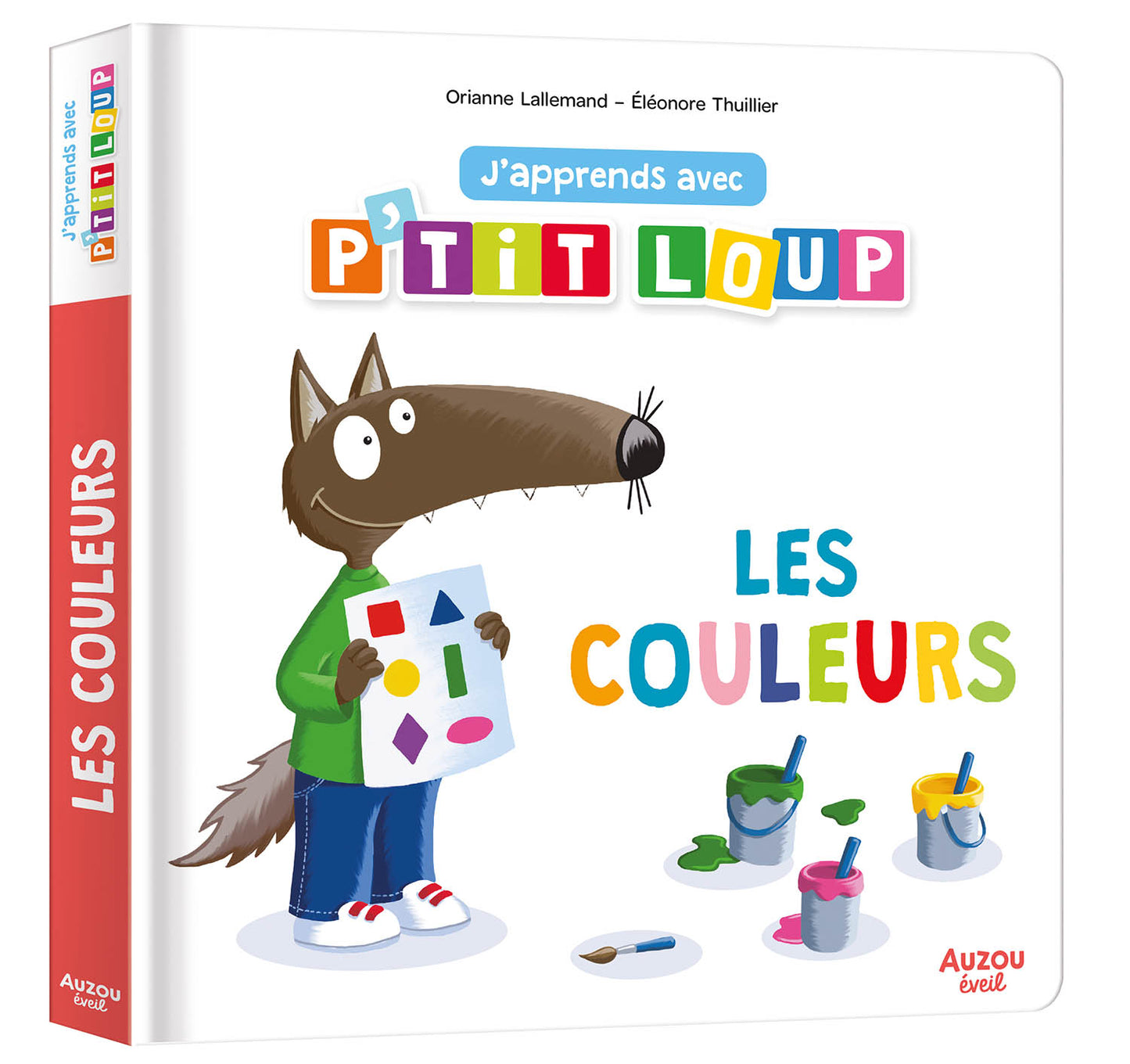 J'apprends avec P'tit Loup - Les couleurs - Auzou