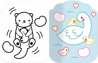 Je colorie sans dépasser - Les bébés animaux - Auzou